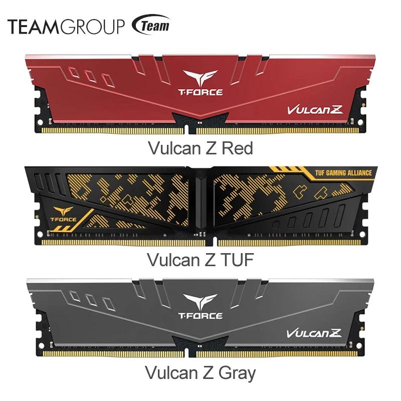 TEAMGROUP DDR4  T-Force Vulcan Z ũž ޸ , , ׷, TUF, 8GB, 16GB, 2666MHz, 3200MHZ